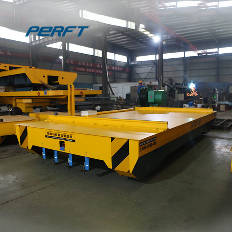 electric flat cart for transport cargo 400 tons-Perfect 